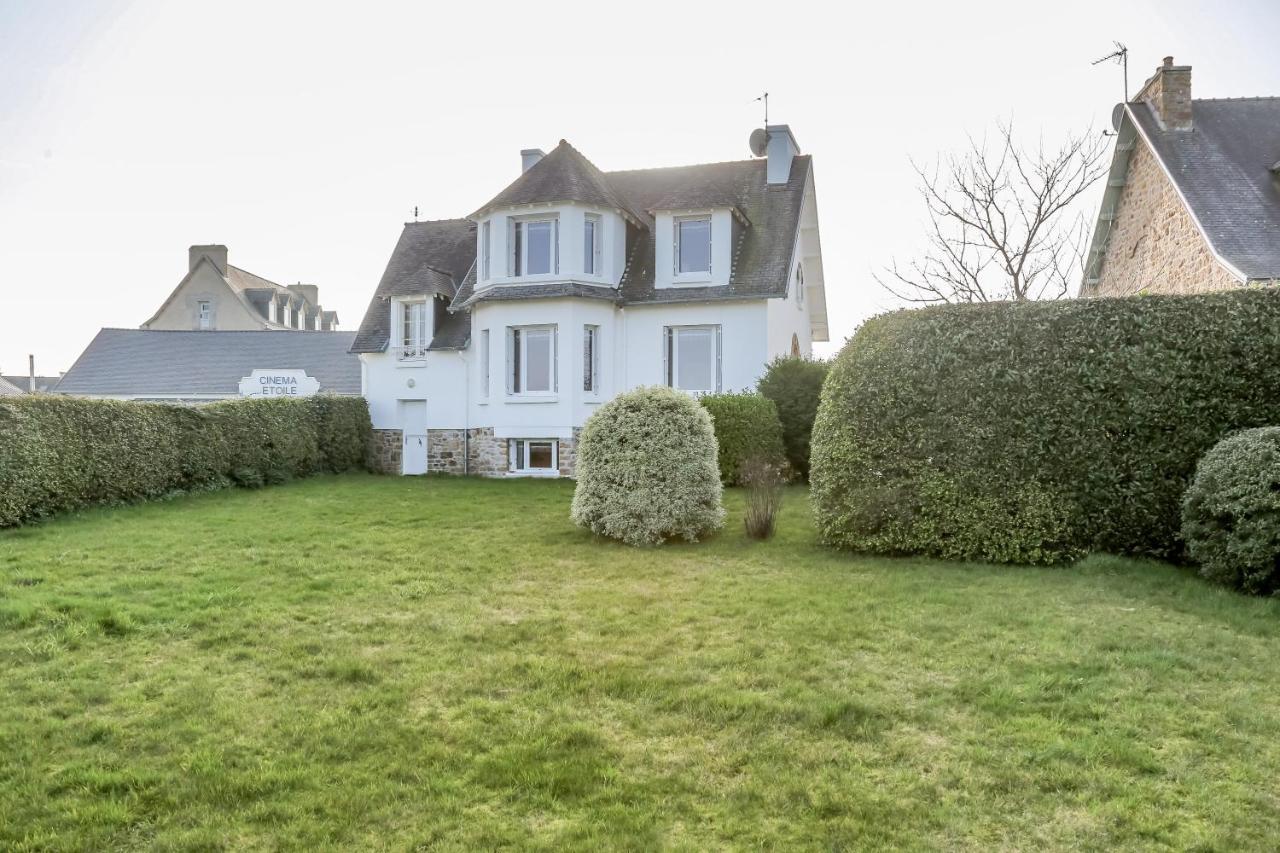 Cabestan - Maison De Famille Au Coeur Du Bourg - Vue Mer Carantec Exterior foto